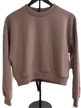 Love Tree Ultra Butter-Soft Sweatshirt Taupe Size Small NWT
